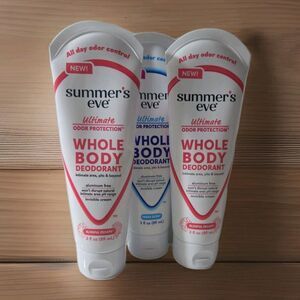 Summer's Eve (3-PACK) Whole Body Ultimate Odor Control Deodorant *2-SCENTS*‎ 3oz
